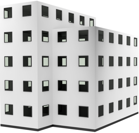 3D rendering of a building 3D rendering of a building
